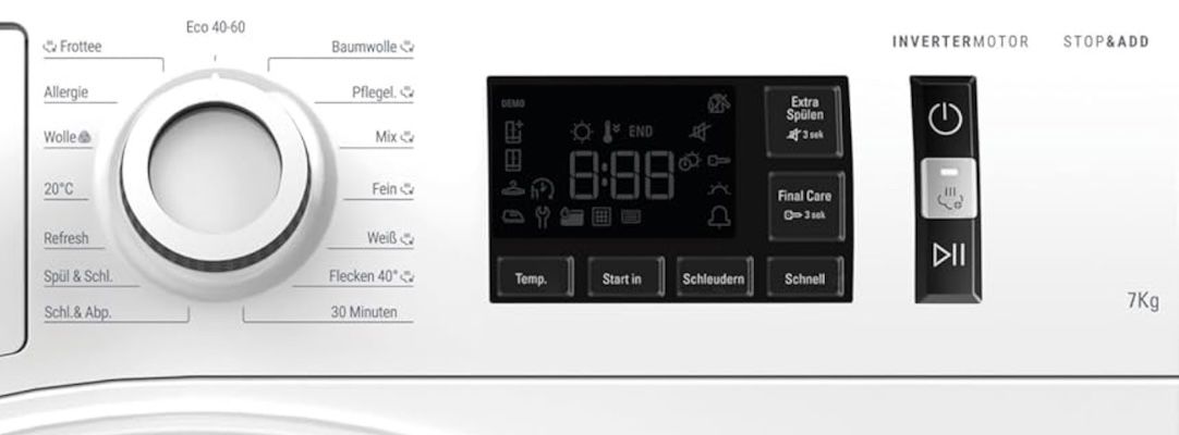 🧺 Bauknecht Waschmaschine mit 7kg & 1.400 U/Min für 359€ (statt 399€)
