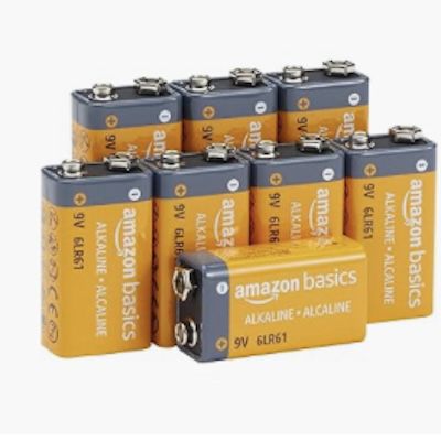 🔋 Amazon Basics 9V 6LR61 Alkali-Batterien für 11,22€ (statt 15€)