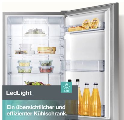 ❄️ Gorenje NRK 418 ECS4 Kühl Gefrierkombination mit NoFrostPlus für 310€ (statt 418€)