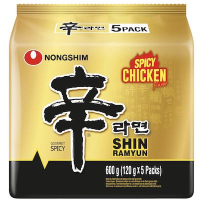 🇰🇷🍜 5x 120g Nong Shim Instantnudeln Shin Ramyun Chicken ab 6,86€ (statt 10€)