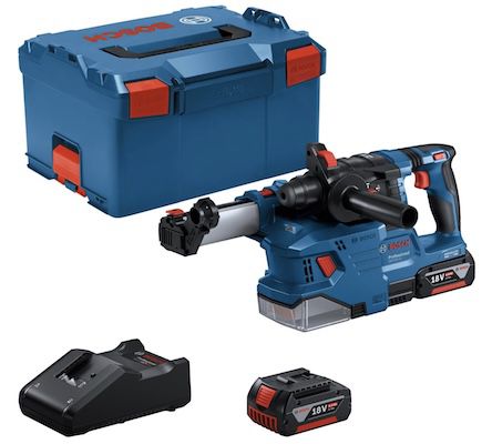 Bosch Professional GBH 18V 22 Akku Bohrhammer inkl. 2x 4.0Ah Akku für 367€ (statt 404€)