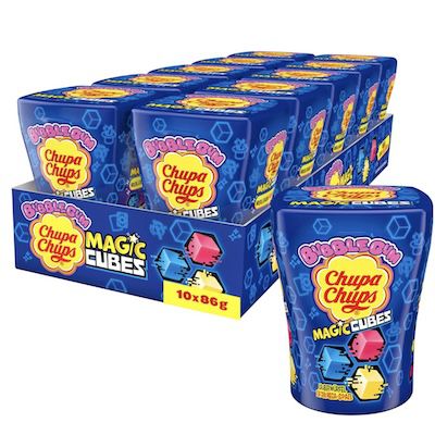 🍬🎉 10x 86g Chupa Chups Magic Cubes für 20€ (statt 25€)
