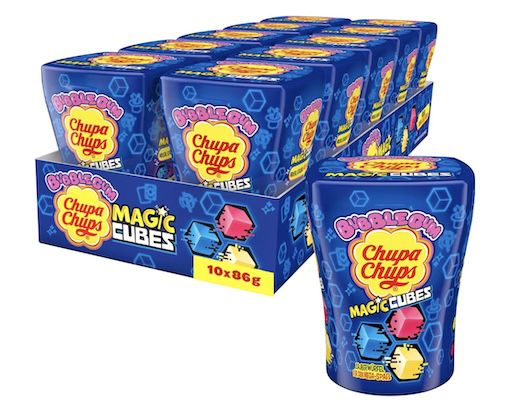 🍬🎉 10x 86g Chupa Chups Magic Cubes für 20€ (statt 25€)