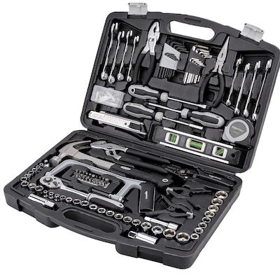 🛠️ Amazon Basics Allgemeines Handwerkzeug Set mit 173 Teilen für 54,92€ (statt 65€)