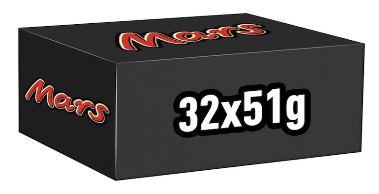 🍫🤤 32x 51g Mars Schokoriegel ab 15,33€ (statt 19€)