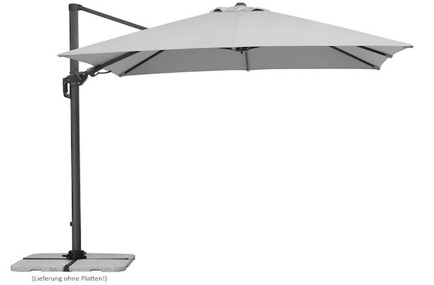 ⛱️🌞 Schneider Sonnenschirm Rhodos Twist mit 300 x 300 cm für 356€ (statt 400€)