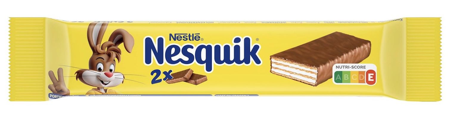 🍫 30x Nestlé Nesquik Knusperwaffel mit Milchschokolade für 17,44€ (statt 23€)