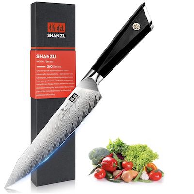 🔪 SHAN ZU Damast Küchenmesser mit 15 cm für 37€ (statt 53€)
