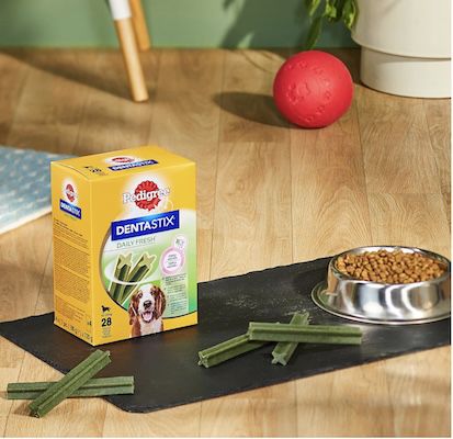 🦴🐶🦷 112x Pedigree Kausnacks Denta Stix Daily Fresh ab 23,84€ (statt 33€) 👉🏻 0,21€ pro Stück