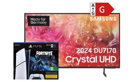 🔥 65 Samsung TV + PS5 Digital Fortnite nur 1€ + o2 Allnet 20GB für 48,99€ mtl. ➡️ eff. mit Gewinn