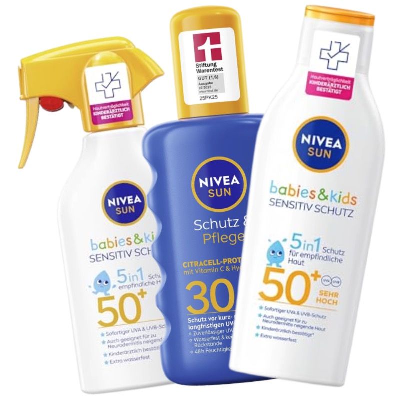 🧴🌞 Amazon: 20% Rabatt ab 20€ auf Nivea Sun Produkte 🧨 Lotion, Cremes, After Sun & mehr