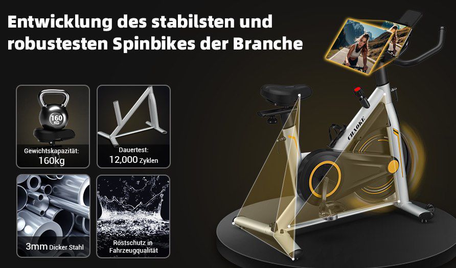 Chaoke 508C Heimtrainer mit App Anbindung für 119,99€ (statt 200€)