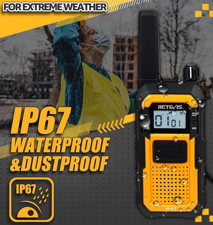 📞 2x Retevis RB648 Walkie Talkies mit VOX Funktion für 56,60€ (statt 85€)