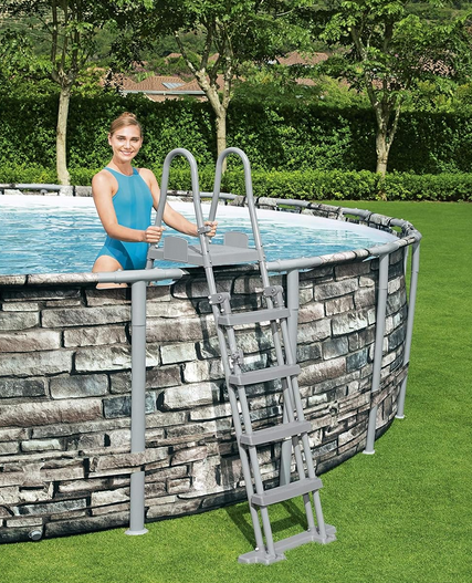 🏊‍♀️🏊‍♀️ Bestway Power Steel Pool Set 549x132cm Filterpumpe für 374,99€ (statt 604€)