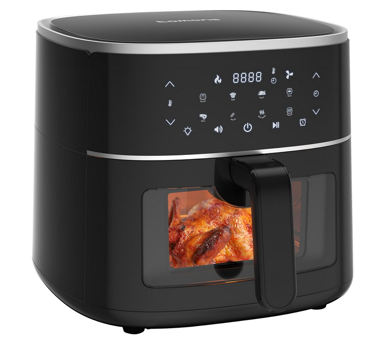 Tomons KA01004 Heißluftfritteuse 6l mit Sichtfenster für 54€ (statt 70€)