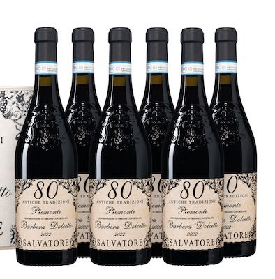 🍷 6 Flaschen Salvatore Barbera Dolcetto OHK für 44,94€ (statt 75€)
