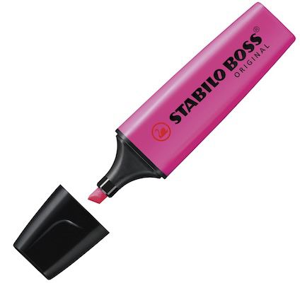 🟣 Fehler? 10x STABILO Textmarker BOSS ORIGINAL in Lila für 4,18€ (statt 15€)