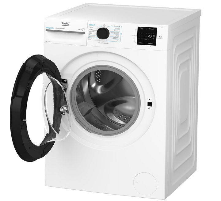 Beko BM3WFU3841X Waschvollautomat 8kg 1.400U/min. für 306,17€ (statt 378€)