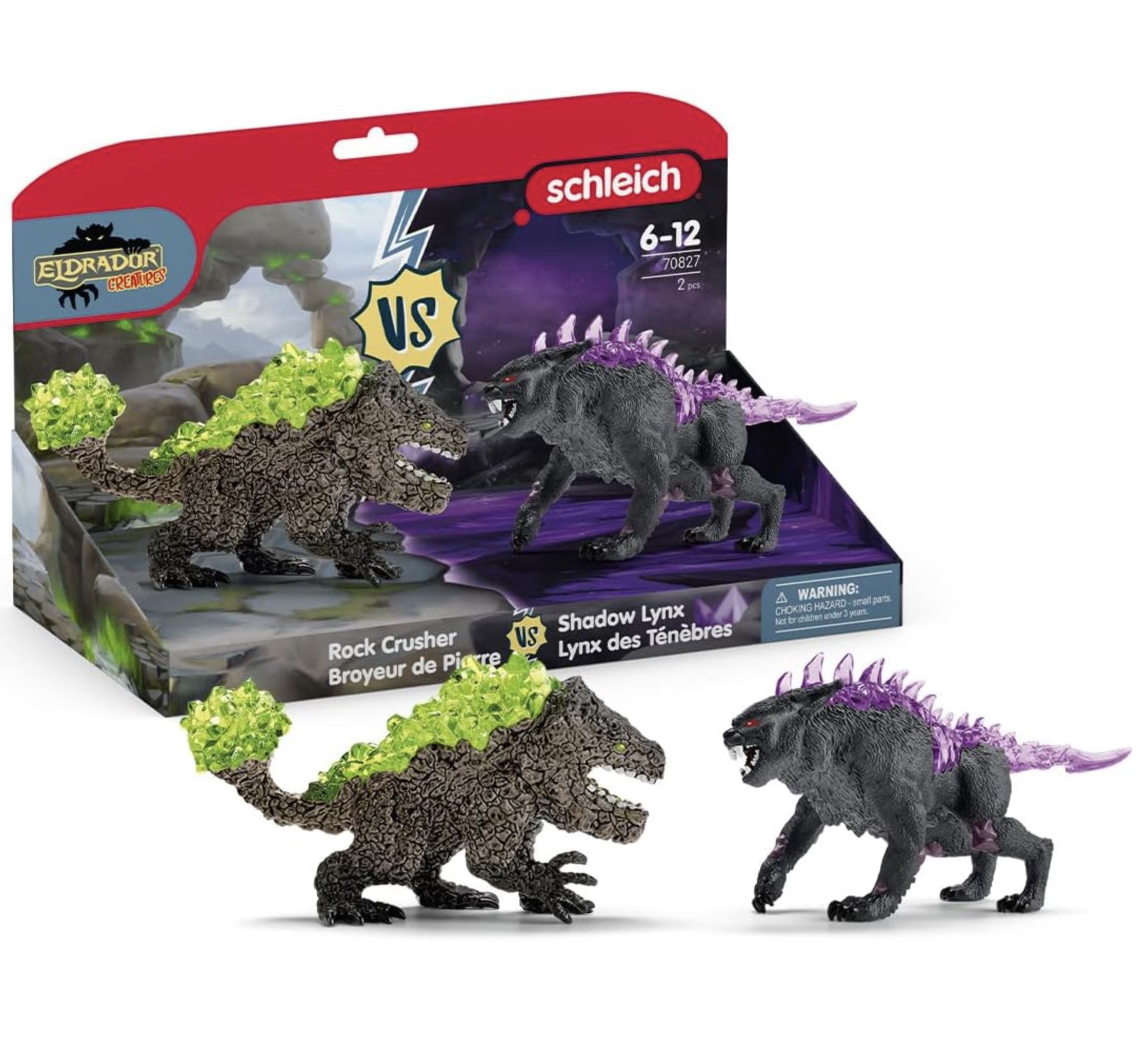 schleich 70827 Eldrador Creatures Schattenluchs vs Felsbrecher für 12,99€ (statt 17€)