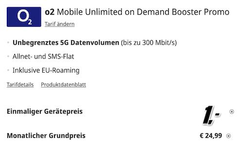 WOW 😮 Samsung Galaxy A56 5G (256GB) nur 1€ + o2 Allnet 5G unlimited für 24,99€ mtl.