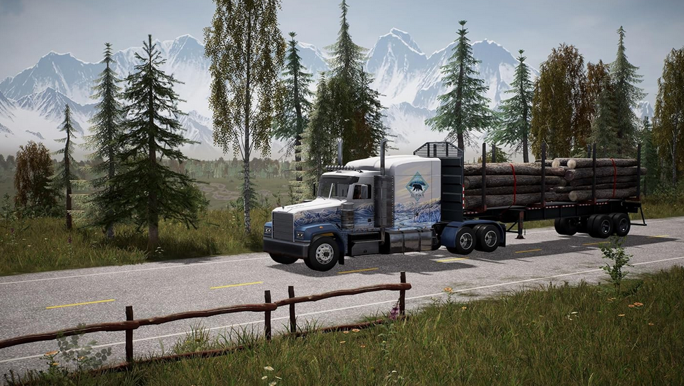 Alaskan Road Truckers: Highway Edition   PS5 Simulationsziel für 19,99€ (statt 30€)