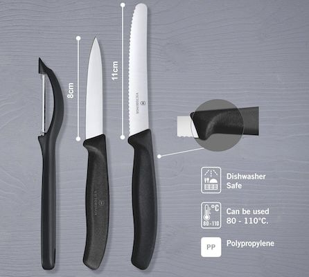 🔪 Victorinox Swiss Classic Gemüsemesser Set mit Schäler ab 11,42€ (statt 17€)