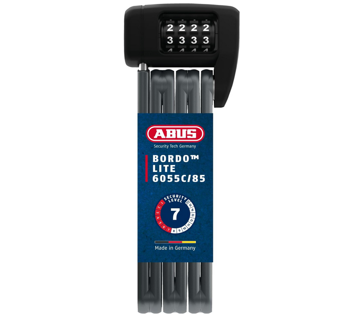 ABUS Faltschloss Bordo Lite 6055C SH – mit Halterung für 47,05€ (statt 60€)