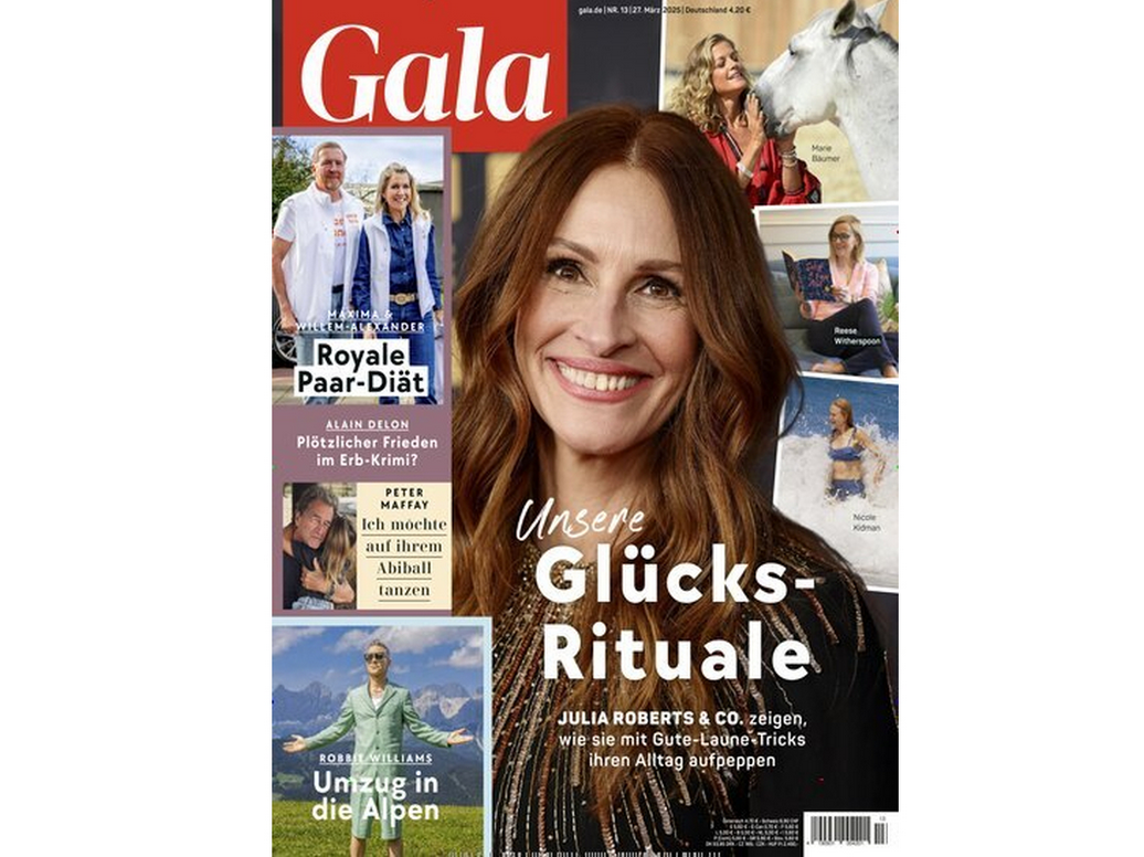 GALA Jahresabo 52 Ausgaben für 89,90€ (statt 209€) dank Sofortrabatt!