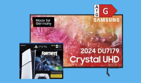 🔥 65 Samsung TV + PlayStation 5 Digital nur 1€ + o2 Allnet 20GB für 34,99€ mtl.