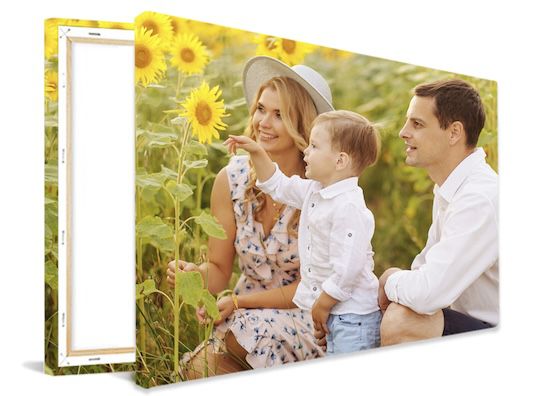 🖼️ 80% Rabatt auf Leinwände mit eigenem Foto   z.B. 90 x 60cm für 15,98€ (statt 49€)