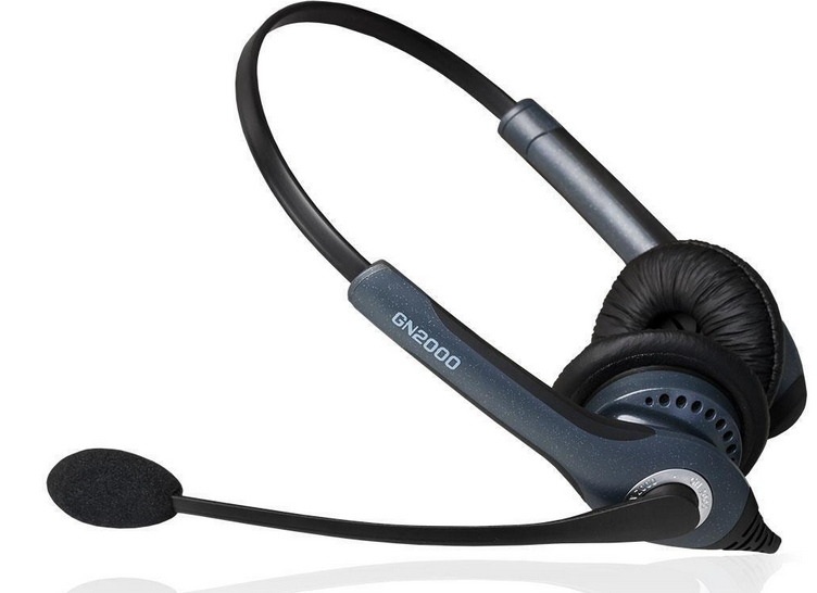Jabra GN2000 Duo Flexboom OnEar Headset für 25€ (statt 90€)