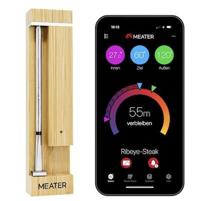 🌡️🥩 Meater Pro / 2 Plus smartes Fleischthermometer für 79€ (statt 94€)