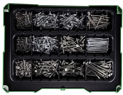 🔩 Spax Schraubenset Systainer T Loc L, 1.380 teilig für 118,99€ (statt 136€)