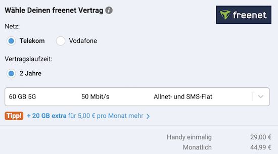 Eff. GRATIS 🔥 Samsung Galaxy S25 Ultra + Telekom 60GB für 44,99€ + 150€ Bonus