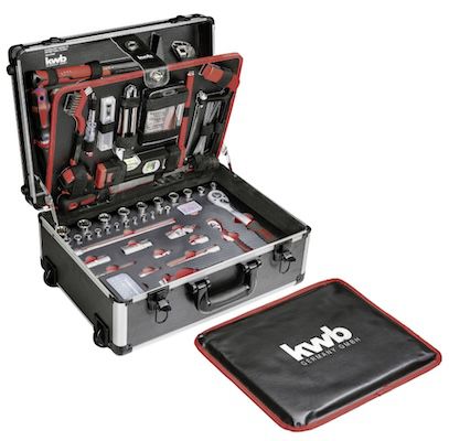 🔧 kwb Werkzeugkoffer mit Trolley-Funktion, 175-teilig für 119,99€ (statt 138€)