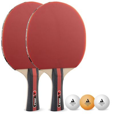 🏓 2er Set JOOLA Rosskopf Tischtennisschläger + 3 Bälle für 10,26€ (statt 15€)