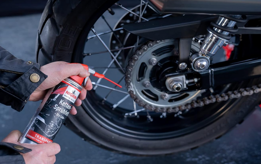 6x NIGRIN Motorrad Ketten Sprühfett je 400ml für 24,99€ (statt 35€)
