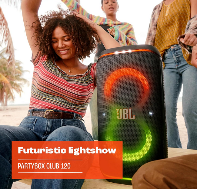 JBL Club 120 PartyBox mobiler BT Lautsprecher refurb. für 249€ (statt neu 318€)