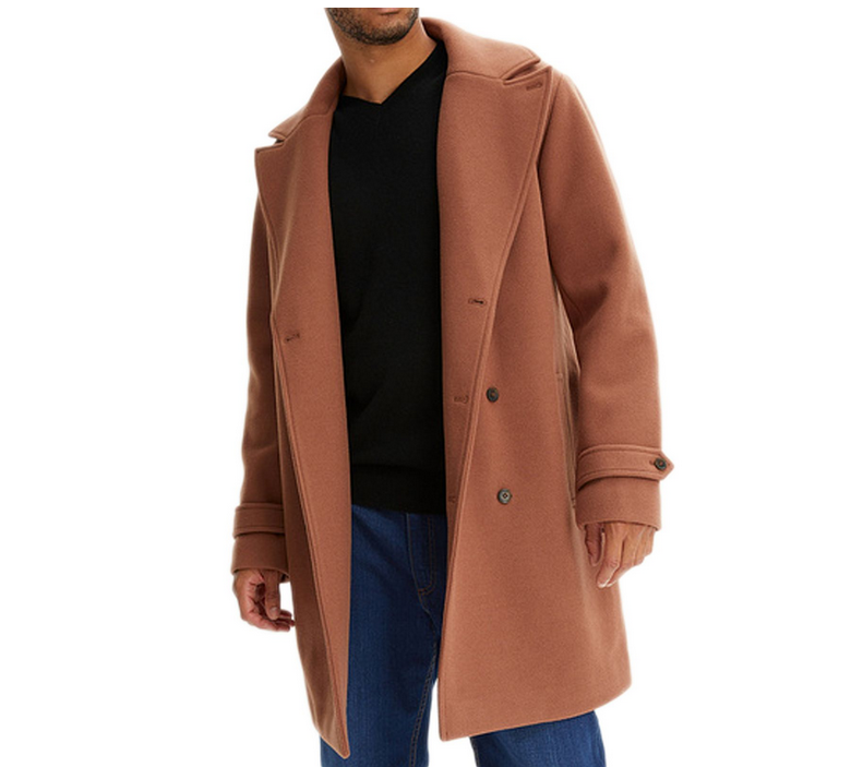 Bonprix klassischer Herren Übergangsmantel (Wollanteil) für 20,98€ (statt 69€)