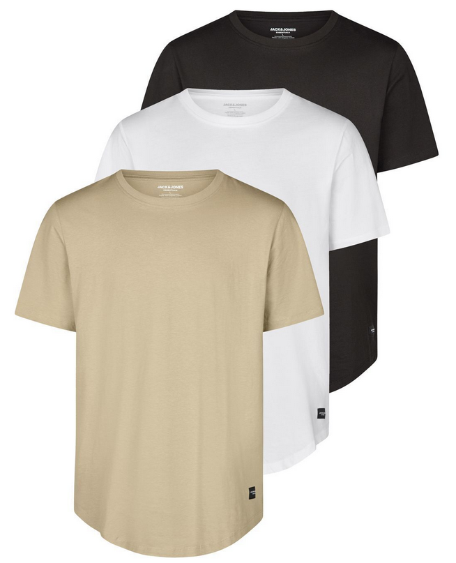 Jack & Jones JJENOA 3er Pack Herren T-Shirts für je 34,99€ (statt 40€)