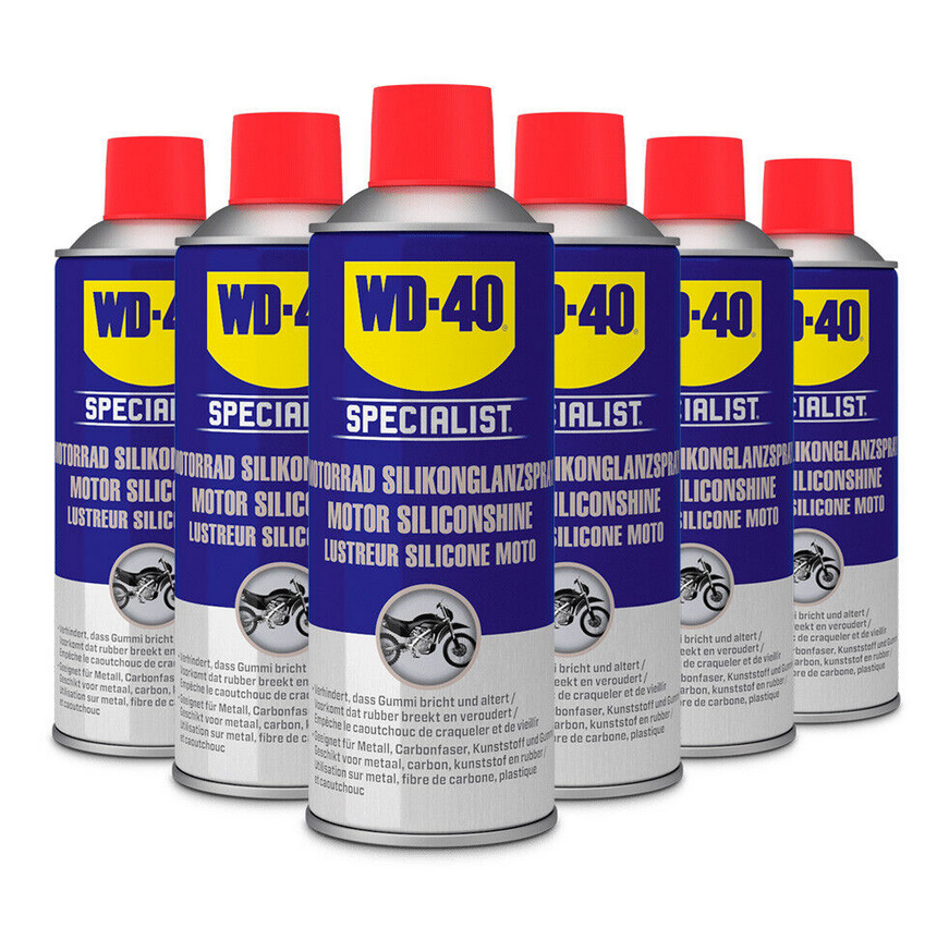 6x WD-40 Silikonglanzspray Special Motorbike je 400ml für 49,90€ (statt 55€)