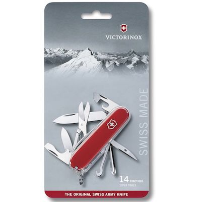 🗡️ Victorinox Super Tinker Schweizer Taschenmesser mit 14 Funktionen für 28,86€ (statt 34€)