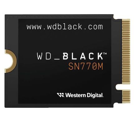 WD Black SN770M M.2 NVMe SSD 1TB für 82,79€ (statt 92€)