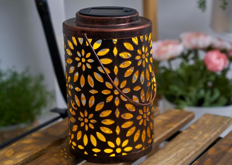 Pauleen 48072 Sunshine Grace Solar Laterne Kupfer für 7,99€ (statt 13€)