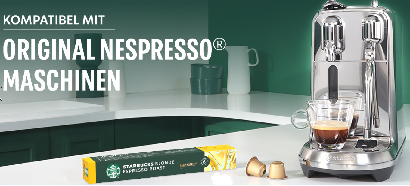 Starbucks Discovery Nespresso Probierpaket 100 Kapseln für 33,92€ (statt 44€)