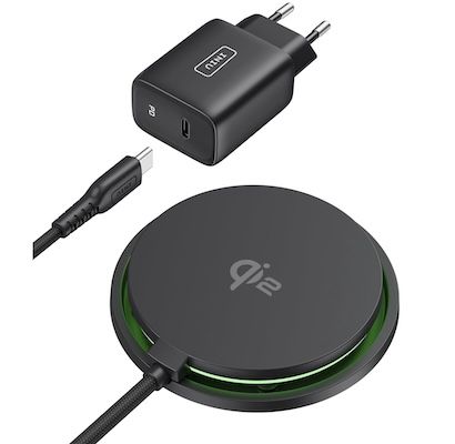 ⚡️ INIU Qi2 Mag Safe Ladepad 15W inkl. Netzadapter 20W für 11,99€ (statt 30€)