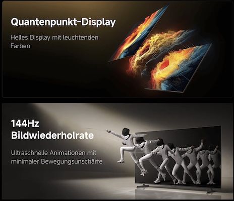 😱 Xiaomi TV Max 100 Zoll (2025) UHD Fernseher mit 144 Hz für 1.799€ (statt 1.999€)