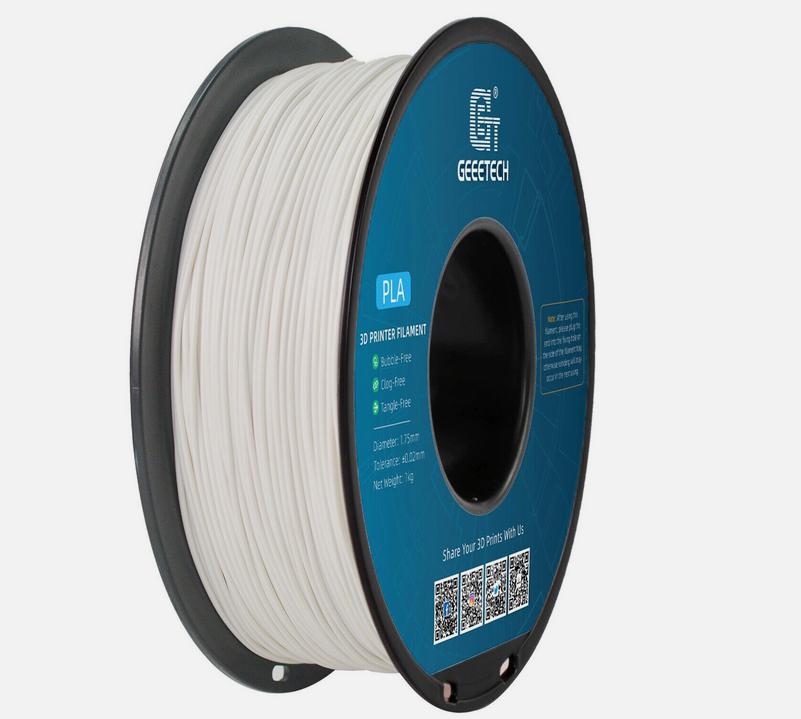 Geeetech PLA Filament warm Weiß 1.75mm 1kg/Rolle für 9,59€ (statt 16€)
