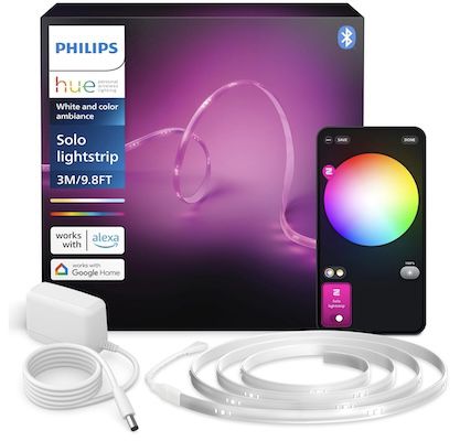 💡 PHILIPS Hue Solo 3m Lightstrip Indoor für 39€ (statt 48€)
