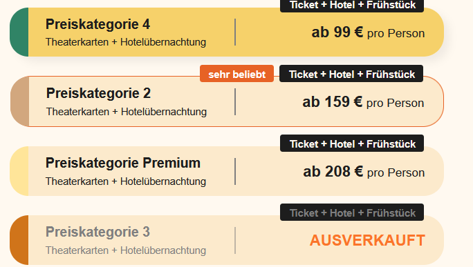 🧙 Harry Potter und das verwunschene Kind inkl. ÜN in Hamburg ab 99€ p.P.